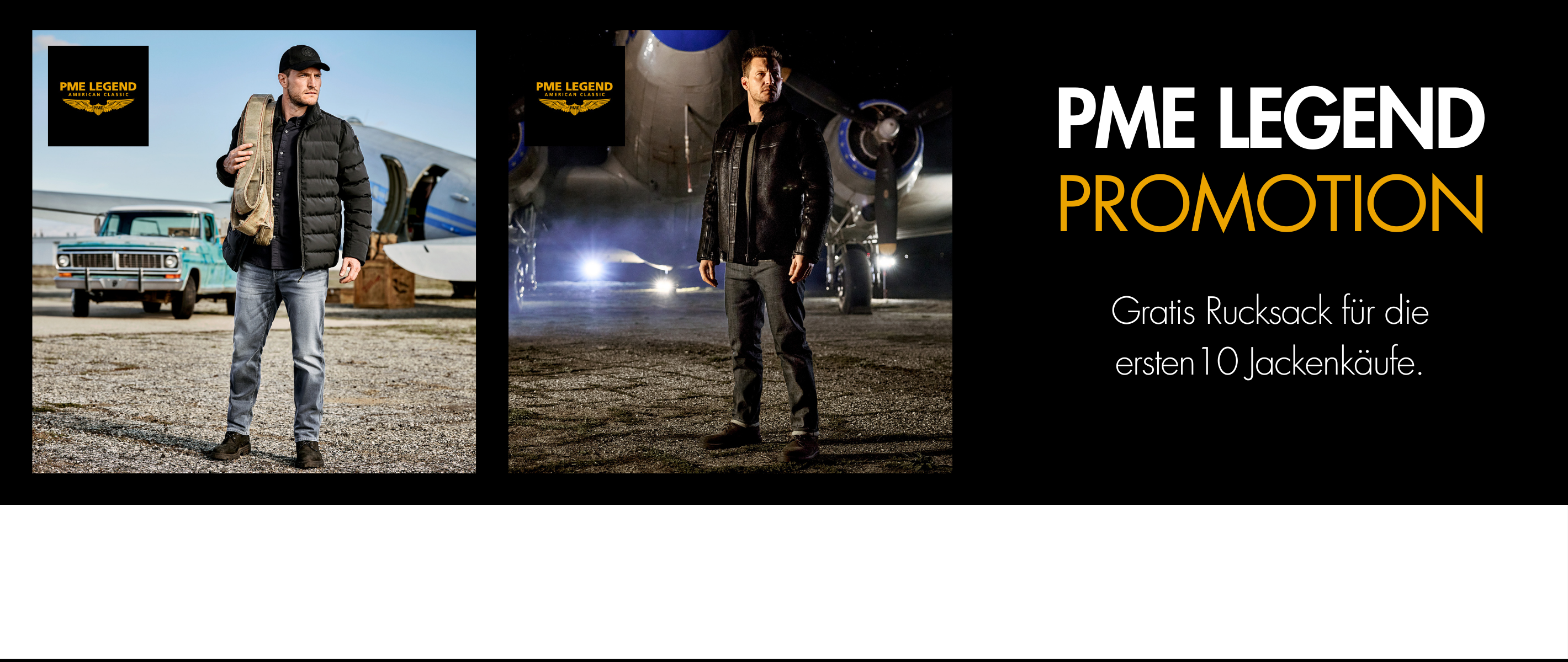 PME Legend Promotion in Erding Gratis Rucksack für die ersten 10 Jackenkäufe am Samstag