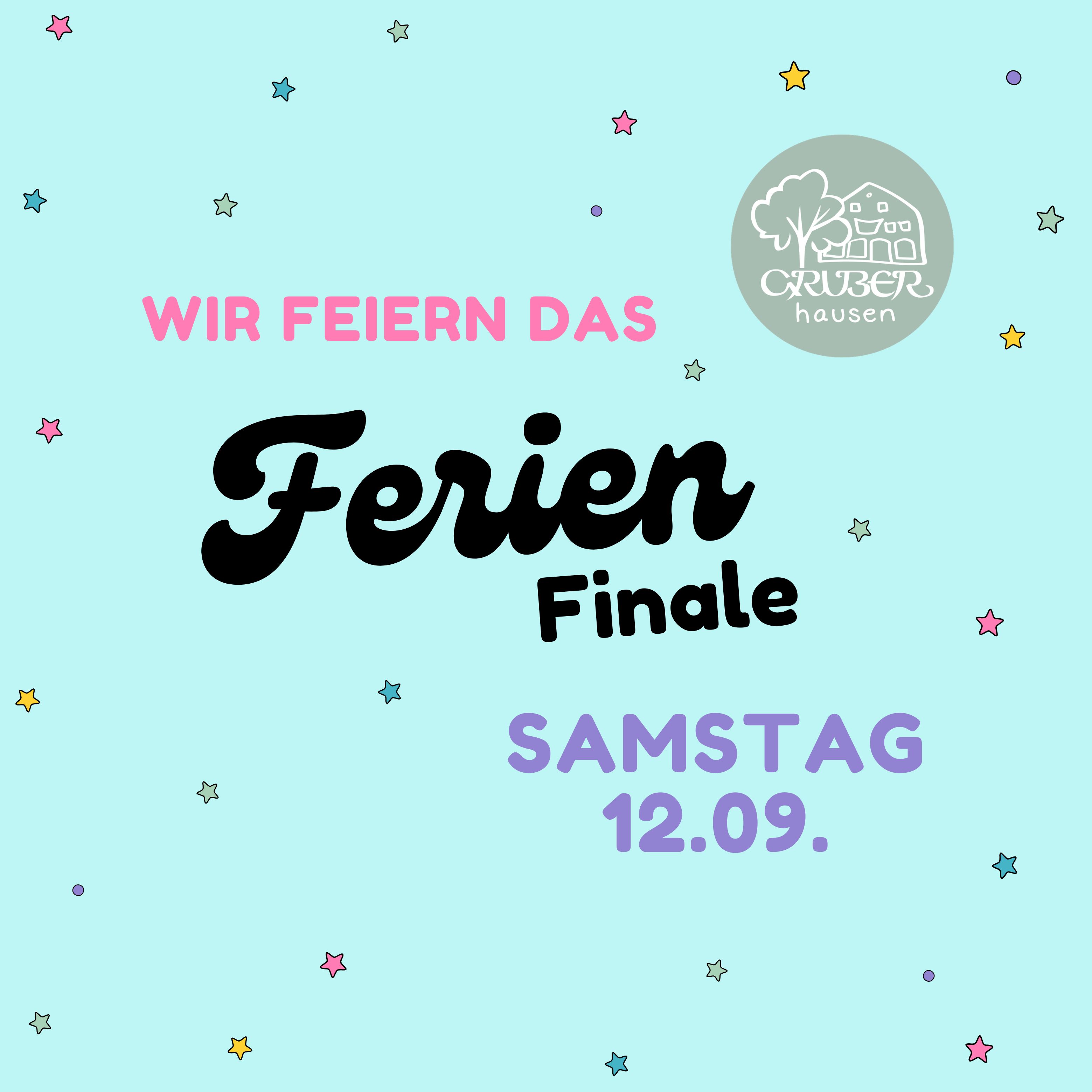 Wir feiern das Ferien Finale in unserer Kinderabteilung in Erding