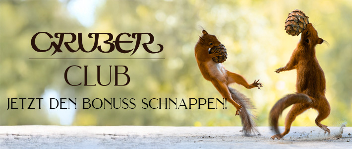 Jetzt den BoNuss schnappen in der Gruber Club App